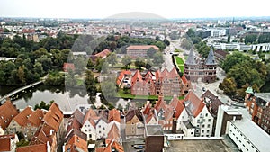 View to Lubeck, Germany