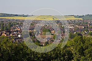 View to Luton from a hill