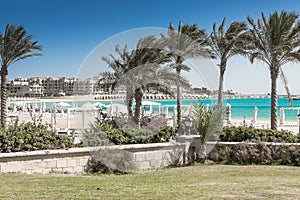 View to Luxury Egyptian Beach