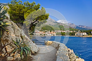 View to Makarska, Croatia