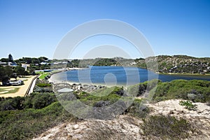 A view to Moore river lagoon