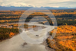 View to mount Wrangell and Zanetti