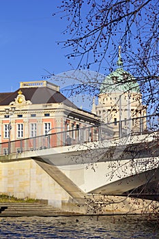 View to the northern part of Potsdam, Brandenburg photo