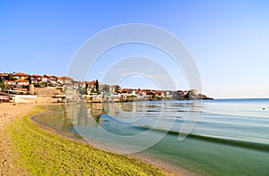 View to the old town of Sozopol, Bulgaria