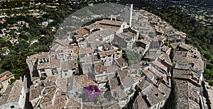 View to the old village Saint Paul de Vence 1