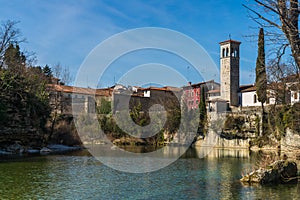 A view to the Oratorio di Santa Maria in Valle