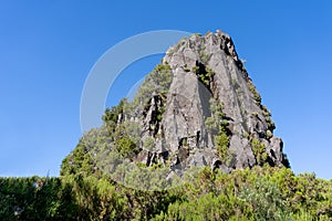 PinÃÂ¡culo Pinaculo rock in Madeira photo