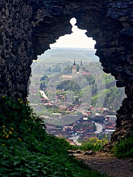 View to Radna Cathedral