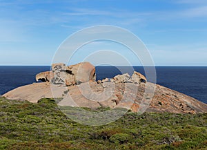 View To Remarkable Rocks Kangaroo Island SA Australia