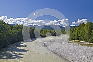 View to river Isar