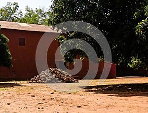 View to Royal Palaces of Abomey , Benin