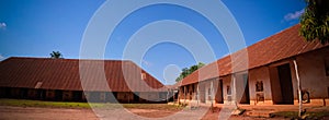 View to Royal Palaces of Abomey , Benin