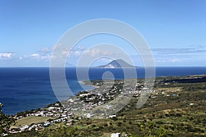 View to Saint Kitts, Saba and Sint Eustatius