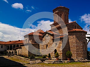 View to Saint Naum Monastery, Ohrid, North Macedonia