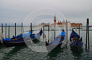 View to San Giorgio Maggiore Venice Italy