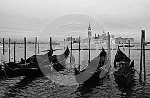 View to San Giorgio Maggiore Venice Italy