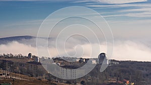 View to Shamakhi Astrological Observatory