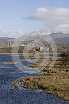 View to Snowdonia