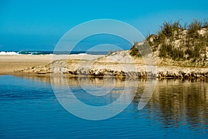 View to the Southern Ocean from the mouth of the Donnelly River, Western Australia