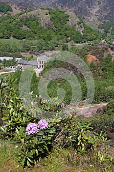 View to Sygun Copper Mine