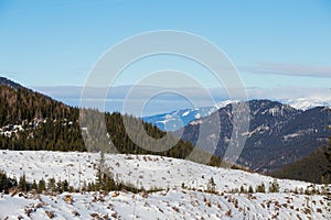 View to Tatra mountains, Slovakia