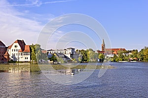 View to the Town Brandenburg