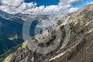 View to the valley of Kyngarga River