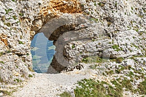 View to valley from Rax mountains