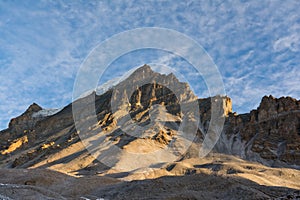 View to Yakawa Kang from Thorong La pass