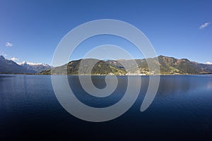 View To Zell Am See Lake Zell & Kitzsteinhorn photo