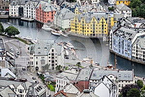 View to Ãâ¦lesund