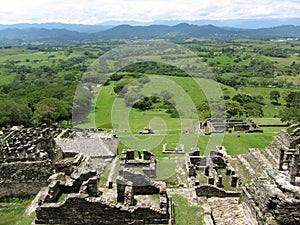 View from Tonina Pyramid