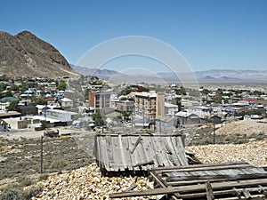 View of Tonopah, Nevada