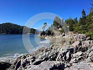 View from Tonquin Beach Trail, Tofino, British Columbia, Canada