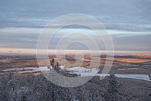 View from the top of Aavasaksa