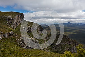 View from top of Bluff Knoll, Stirling Ranges, WA photo