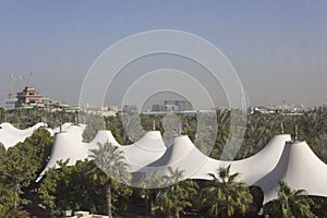 View from the top of Dubai skyline from Atlantis hotel