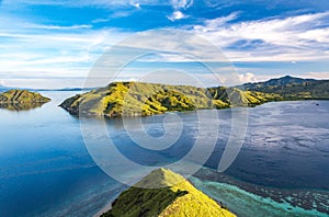 View From The Top of Gili Lawa Darat Island photo