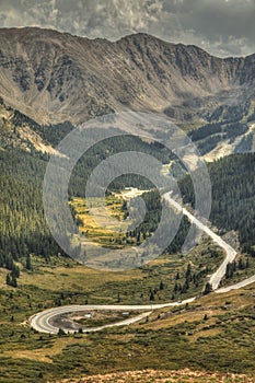 View from Top of Loveland Pass