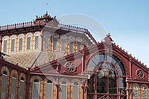 Mercat de Sant Antoni market in Barcelona, Spain photo