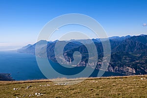 View from the top of Monte Baldo