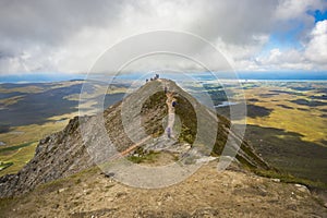 View from the top of Mount Errigal, Co. Donegal