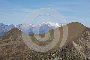 View From Top of Mount Pfannock To High Alp Peak