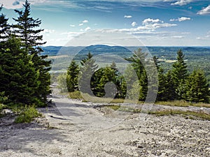 View from the Top of Mount Waldo, Maine