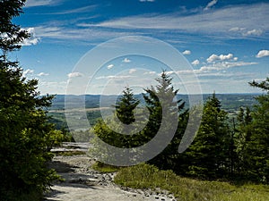 View from the Top of Mount Waldo, Maine