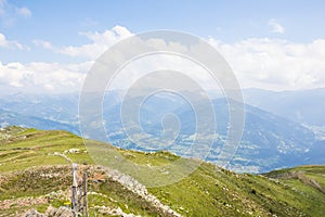 View From Top Of Mt. Mirnock To PriedrÃ¶f & Nocky Mountains