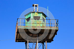 View of the top of the old tower