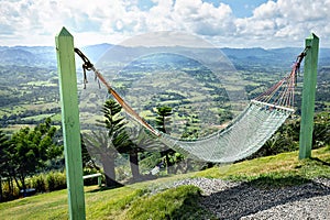 View from the top of Redonda mountain