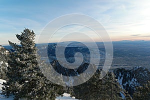 View from the top of the Sandias