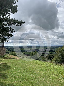 View from the top of Wootton Hill, Gloucestershire photo